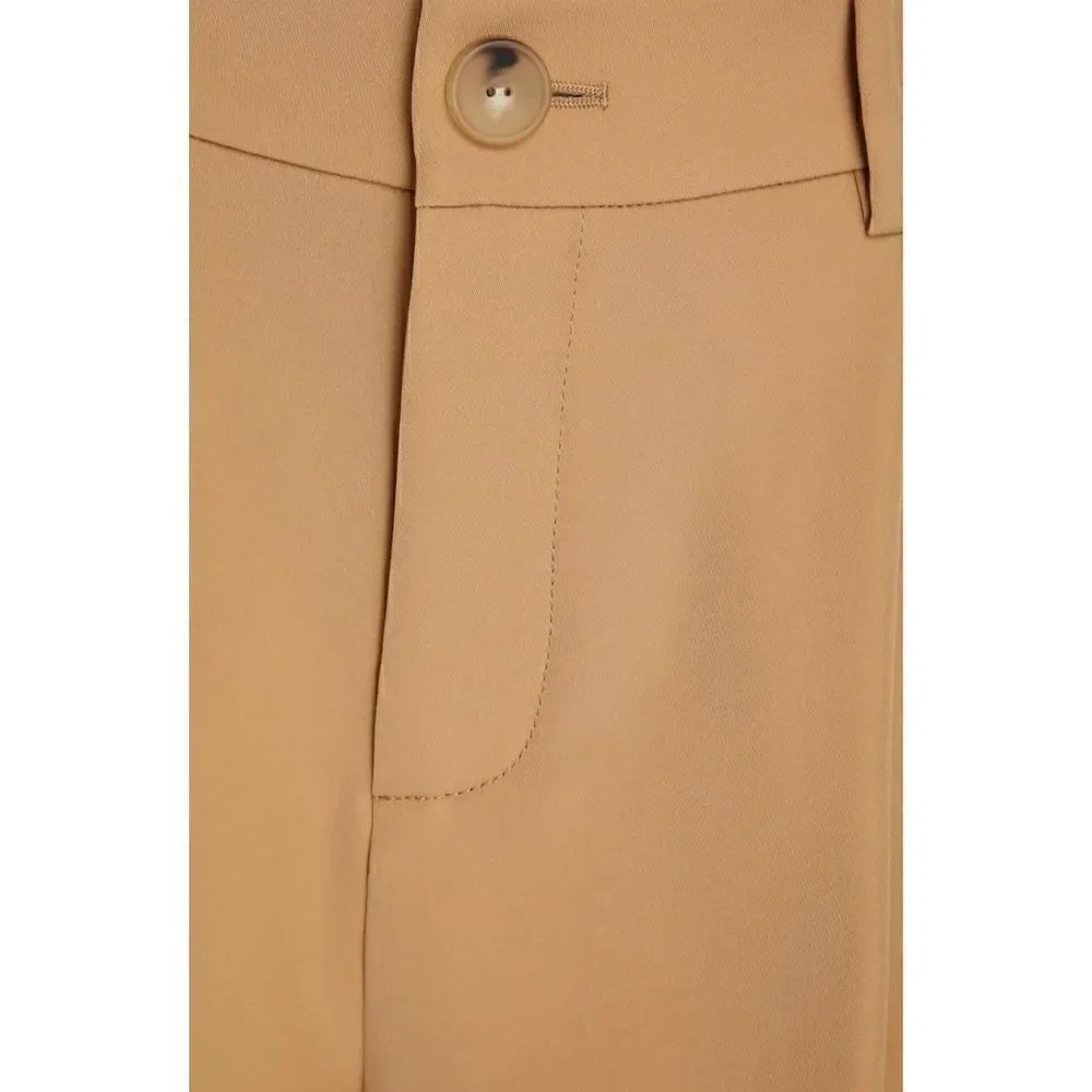 Vince Cady Hi-Waisted Polyester Short in Camel NWT Size 10